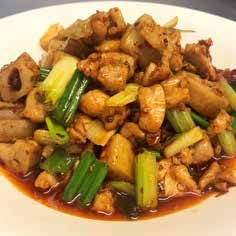 Chicken with lotus root