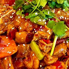 Sichuan numbing stir-fry wok
