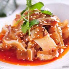 Pig ear slices